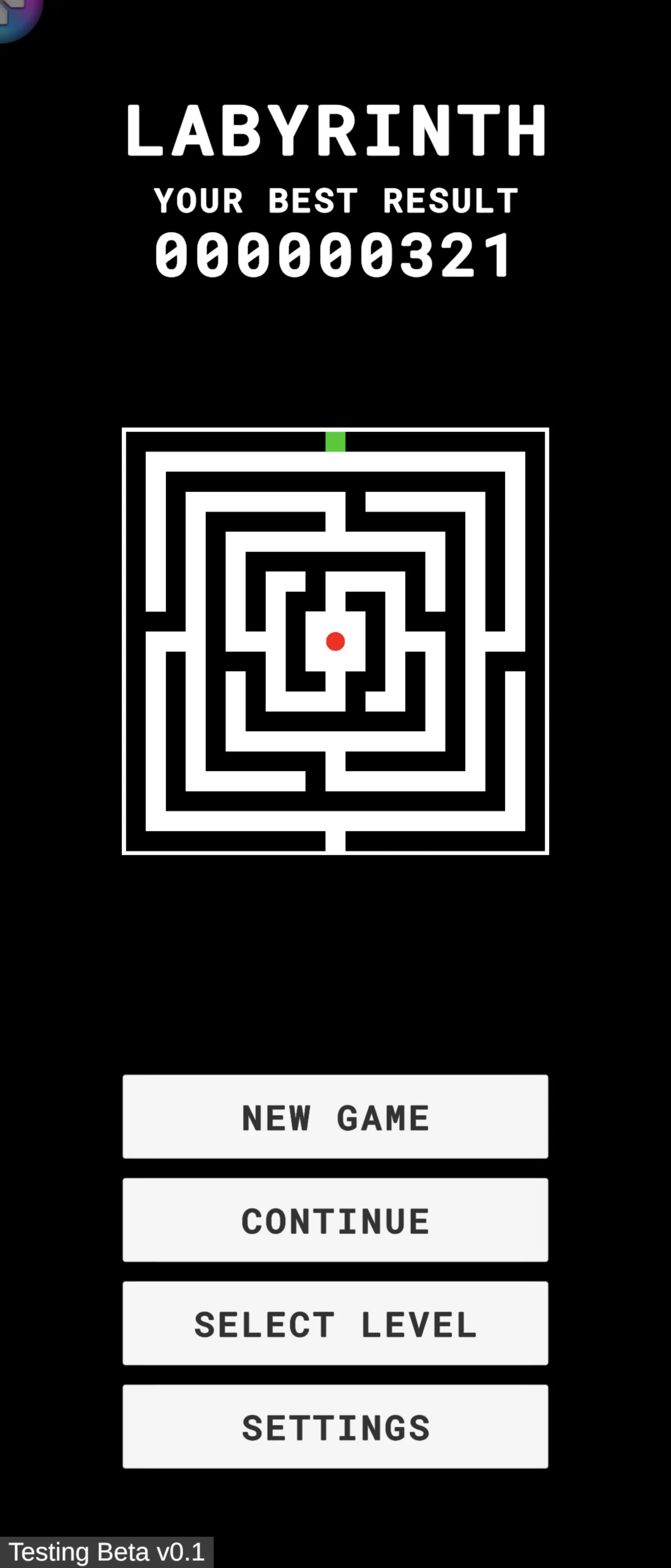 Labyrinth screenshot 2